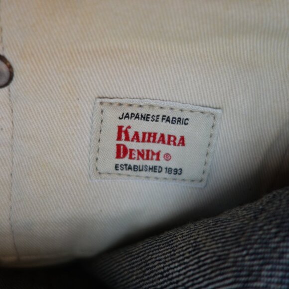 J. Crew 770 Kaihara Japanese Blue Denim Jeans New w/ Tags, Size 33 in x 32 in - Picture 15 of 16